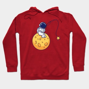 Star Fishing Astronaut Hoodie